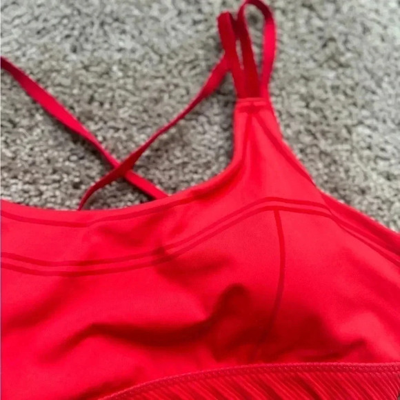 OFFLINE By Aerie Goals Velvet Trim Sports Bra - Picture 6 of 11